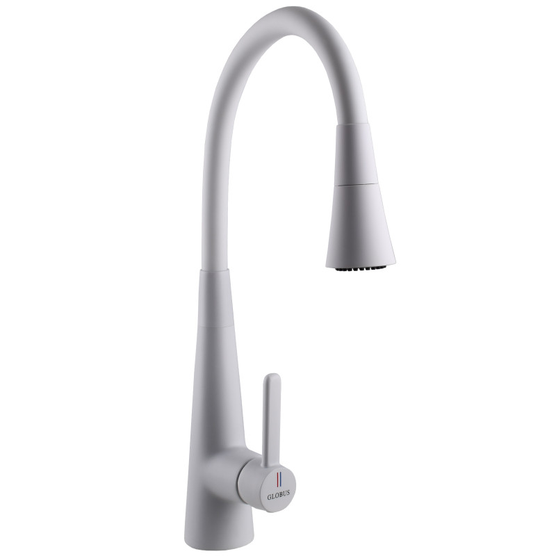 Смеситель для кухни Globus Lux LAZER Pro GLPR-203SM-WM