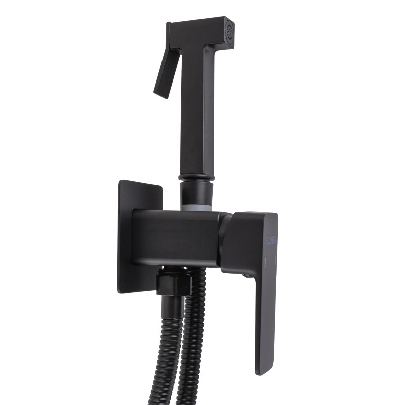 Змішувач гігієнічний Globus Lux Milano GLM-0-106MIX-BB