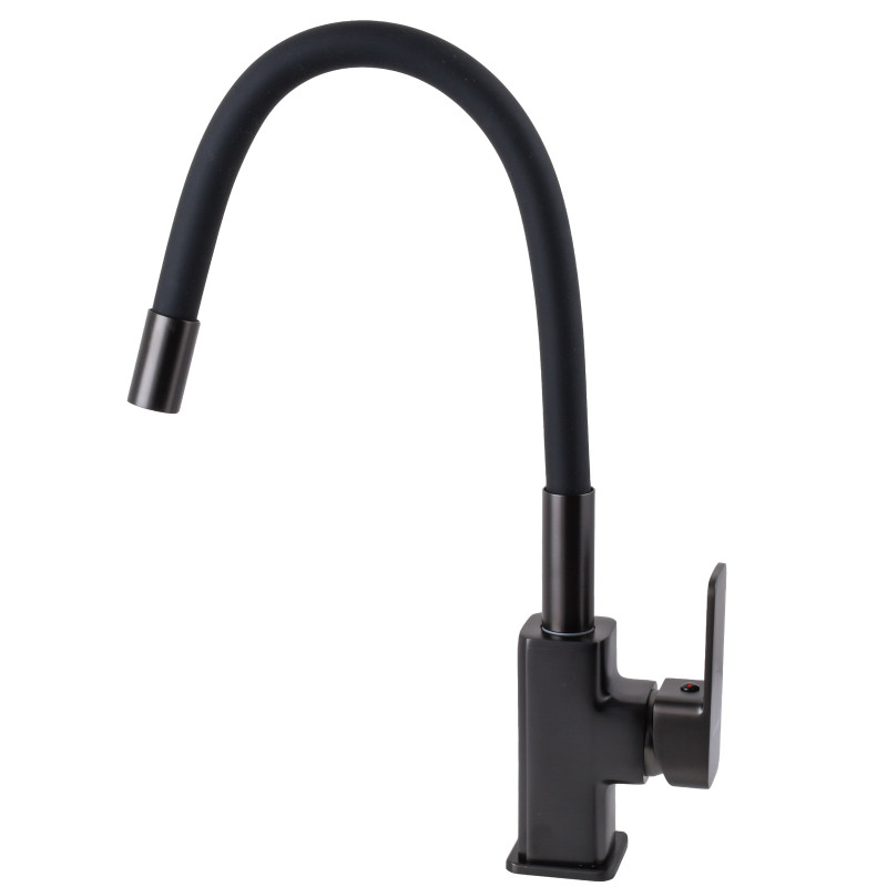 Змішувач для кухні Globus Lux Milano GLM-0203LR-11-GRAPHITE