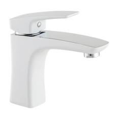 Смеситель для умывальника Mixxus Premium Patrick 001 гайка (White) (MI5853)