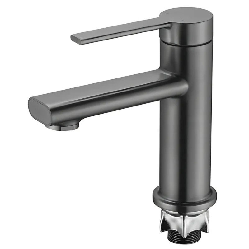 Змішувач для умивальника Mixxus Lord 001 Nut Graphite (Колір графіт) (MI7137)