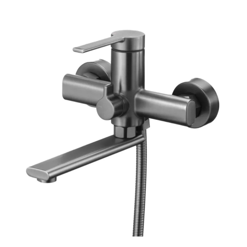 Смеситель для ванны Mixxus Lord 009 Euro Graphite (Цвет графит) (MI7140)
