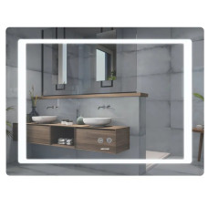 Зеркало Mixxus STYLE MR13-80x60-Reverse с Led Touch, Anti-fog, димером, регулятором яркости (MI6666)