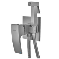 Смеситель для гигиенического душа Koer KB-23007-07 (Цвет графит) (KR5163)