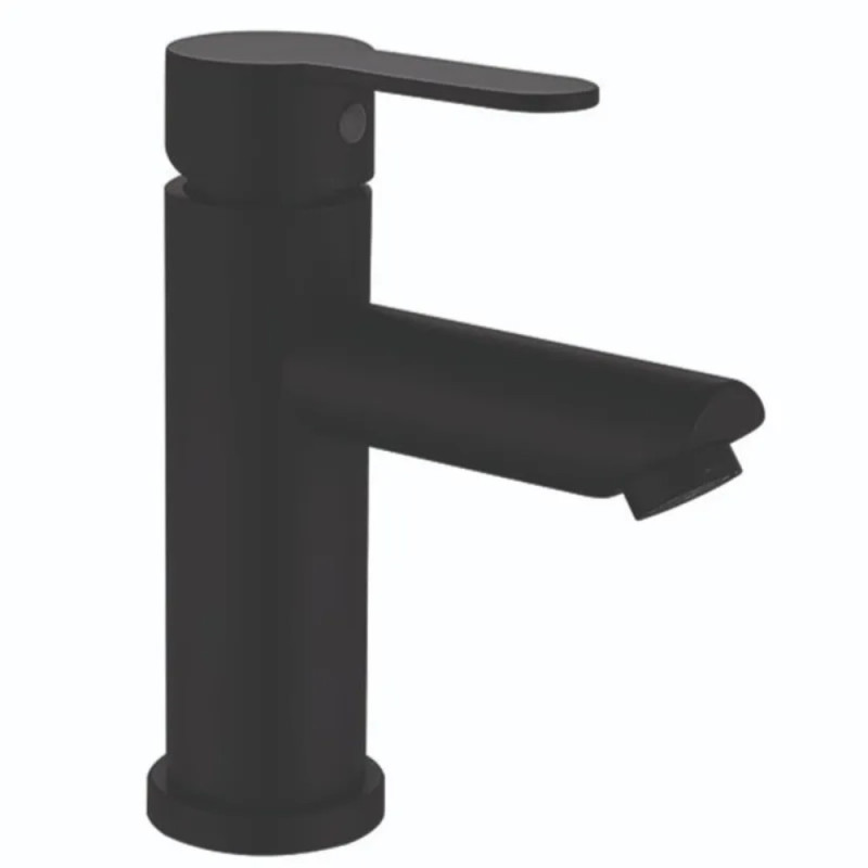 Змішувач для умивальника ZERIX DAX-001-A BLACK з нерж. сталі SUS304 (ZX4811)