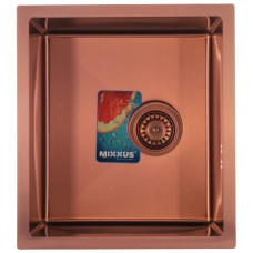 Мойка Mixxus MX4843-220x1.0-PVD-Bronze (MX0558)