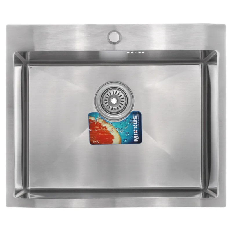 Мойка кухонная Mixxus MX6050-185x1.0 (Satin) (MX0657)
