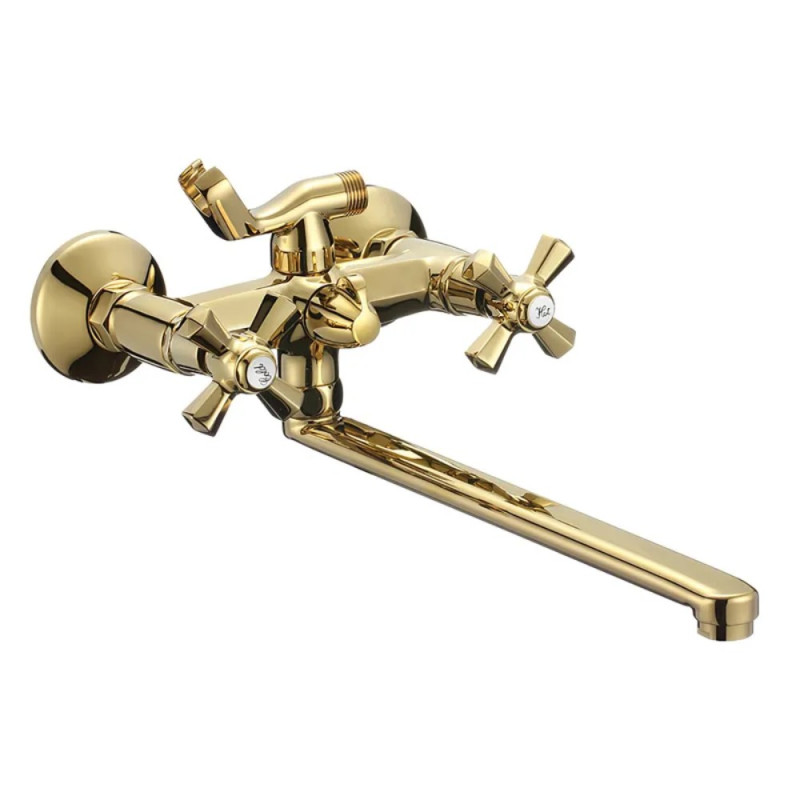 Смеситель для ванны Mixxus Premium Retro Gold-140 (MI5849)