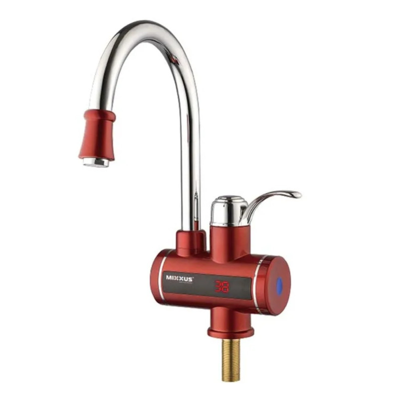 Проточный водонагреватель Mixxus Electra 240-E Red  (с индик. темп.) (MI2748)