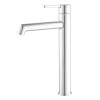 Смеситель для умывальника высокий Koer KB-11029-01 Цвет хром (KR5479)