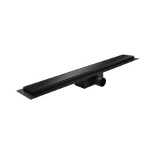 Душевой трап из нержавеющей стали Koer FD08-70x600-Glass Black 70x600мм из стекл. панелью (KR5140)