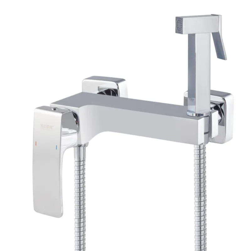 Смеситель для гигиенического душа Koer KB-24037-01 (Цвет хром) (KR6005)