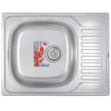 Мойка кухонная Haiba 65x50 Satin (HB0555)