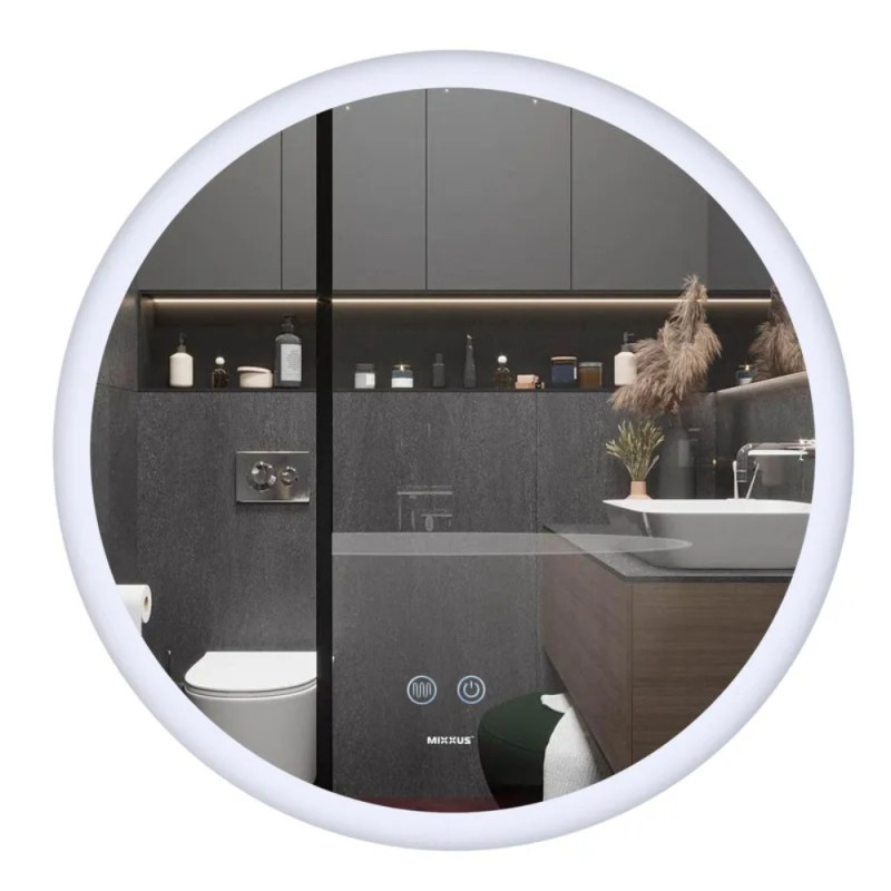 Зеркало Mixxus PLAIN MC11-60 с Led Touch, Anti-fog, димером, регулятором яркости (MI6663)