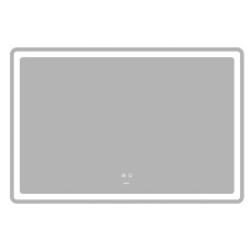 Дзеркало Zerix Mirra MR05-120x80 з LED Touch, Anti-fog, димером, регулятором яскравості (ZX6061)