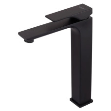 Смеситель для умывальника Koer KB-11010-05 высокий (Цвет черный) (KR3483)