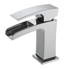 Смеситель для умывальника Koer KB-14007-01 водопад (Цвет хром) (KR3446)