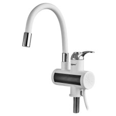 Проточный водонагреватель Zerix ELW21-F-WHITE 3,3 kW силиконовый излив, на мойку (ZX5859)