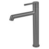 Смеситель для умывальника высокий Koer KB-11029-07 Цвет графит (KR5496)