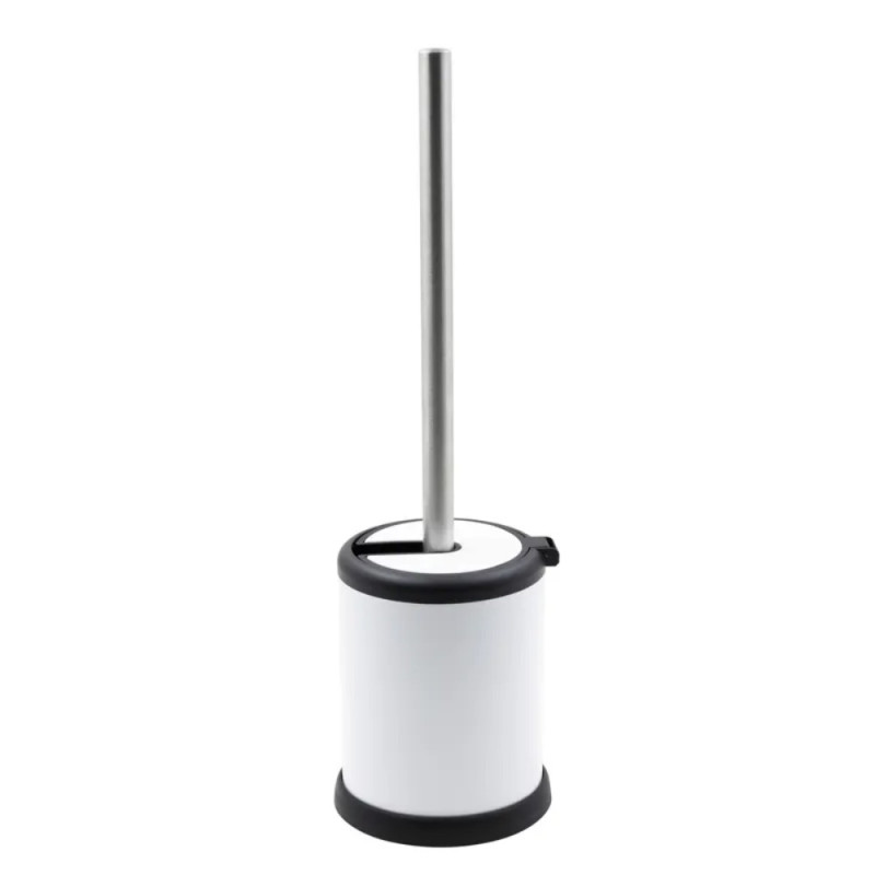 Йоржик для унітазу підлоговий Mixxus Topper-TB0201 White колір білий (MI7094)