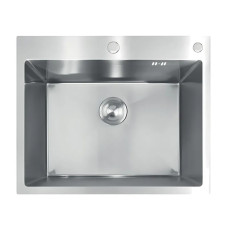 Мойка из нержавеющей стали MIXXUS MH6050 DECOR NANO-SILVER (3.0/0.8) цвет нержавейка (MI7043)