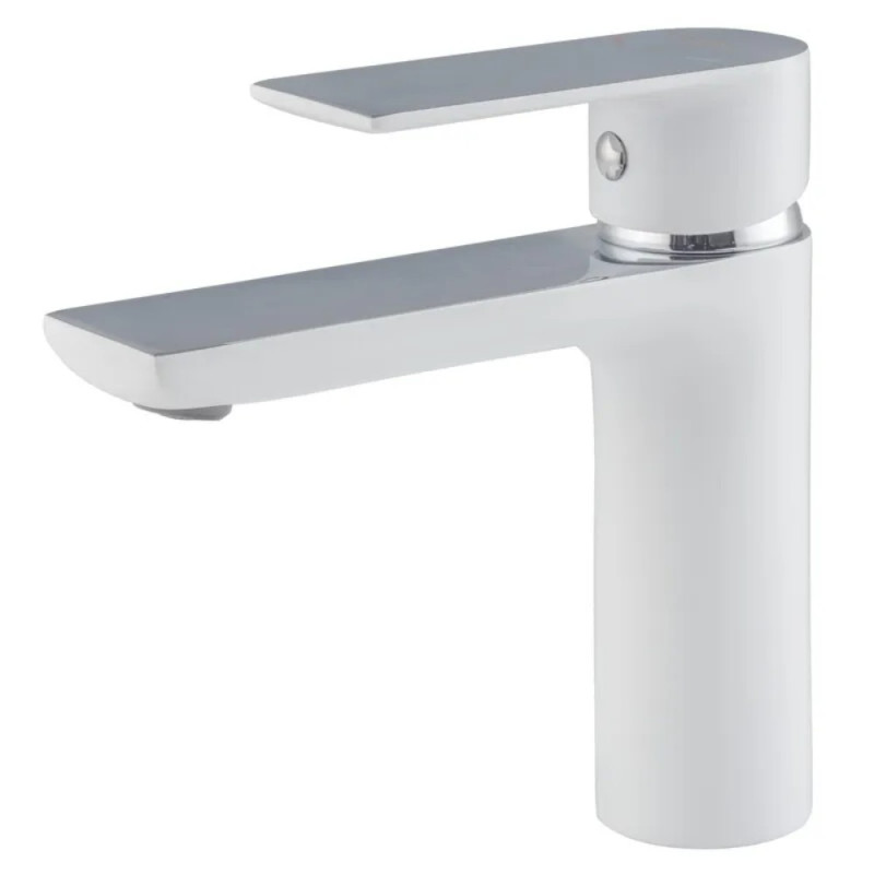 Смеситель для умывальника HAIBA ALEX 001 WHITE-CHROME (HB9562)