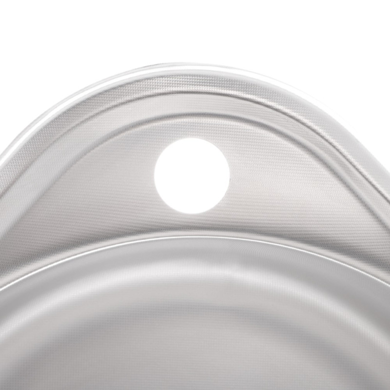 Мойка кухонная Zerix Z4843-08-180MD (micro decor) (ZS0568)