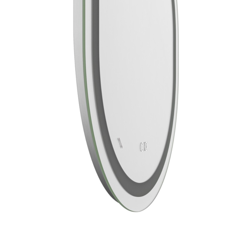 Зеркало Mixxus Premium ELLIPSE MV05-80x70-Reverse с Led Touch, Anti-fog, димером (3-6,5kK) (MP6643)
