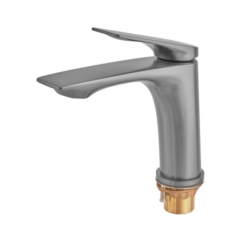 Смеситель для умывальника Mixxus Premium DERBY 001 (NUT) GRAPHITE (MI6607)
