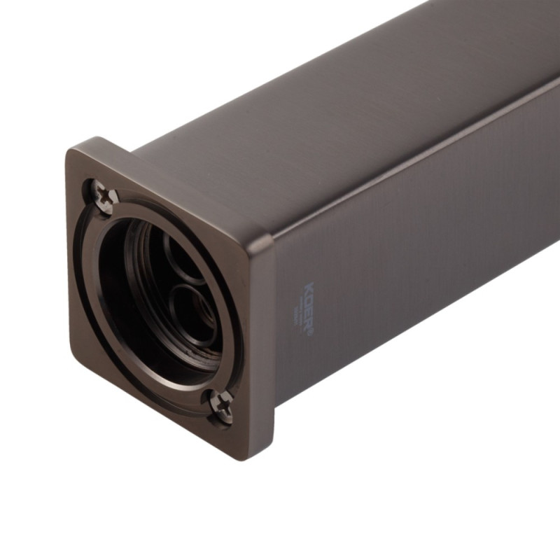 Змішувач для умивальника високий Koer KB-11009-07 (Колір графіт) (KR5978)