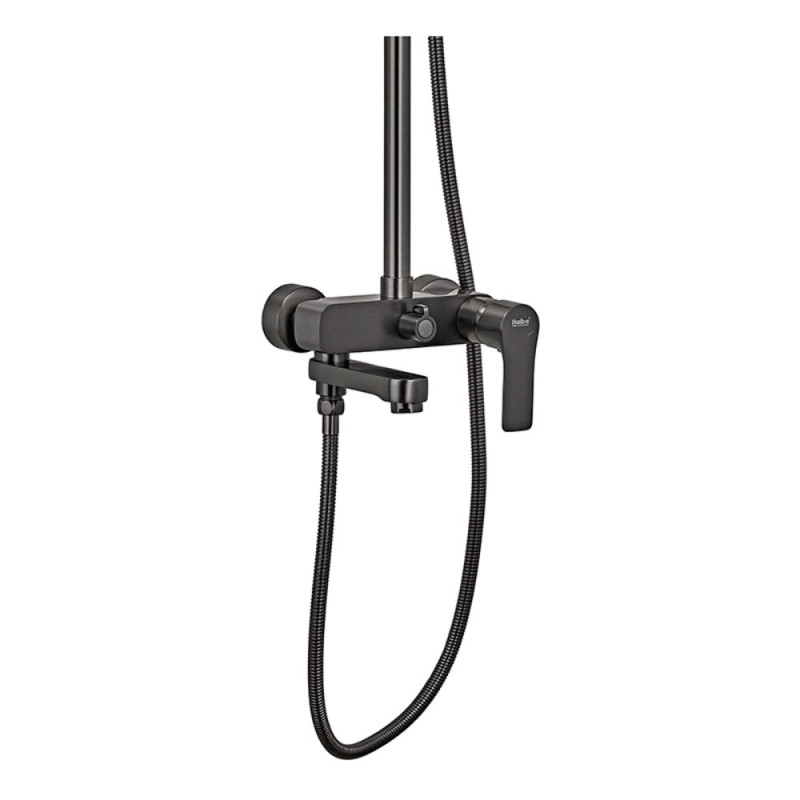 Душова колона із змішувачем Haiba Milano 003-J Graphite (HB4009)