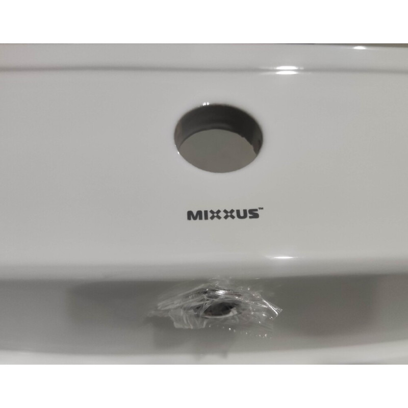 Раковина мебельная Mixxus Premium CUBIC-1502 710х460х170mm с отверстием под смеситель и переливом (MP6496)