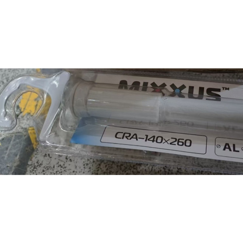 Штанга для шторки телескопическая прямая Mixxus CRA-140x260 140cm-260cm (алюминий) (AC0656)