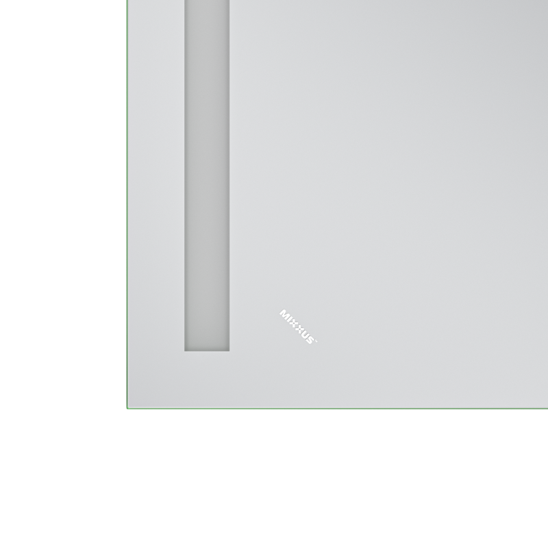 Зеркало Mixxus Premium LINES MR17-120x60-Reverse с Led Touch, Anti-fog, димером, регулятором яркости (MP6626)