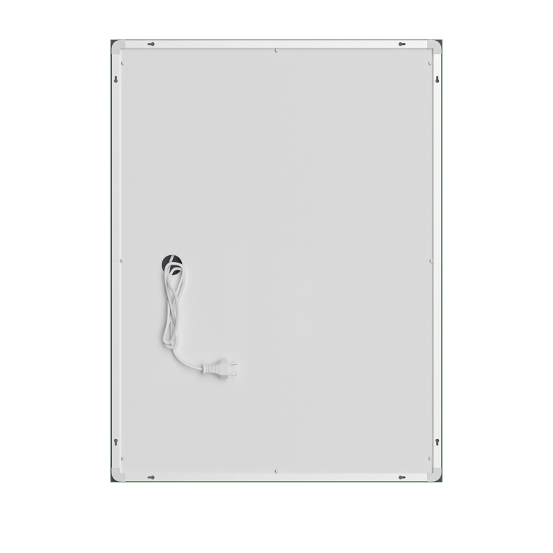Зеркало Mixxus Premium QUADRO MR20-80x60-Reverse с Led Touch, Anti-fog, димером, регулятором яркости (MP6619)