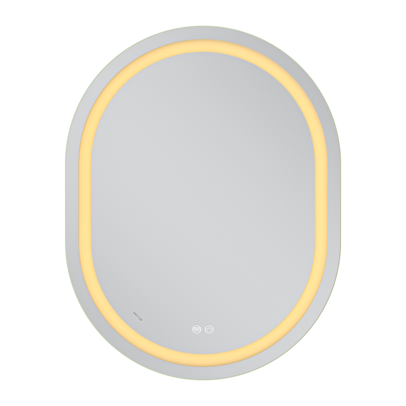Зеркало Mixxus Premium ELLIPSE MV05-90x70-Reverse с Led Touch, Anti-fog, димером (3-6,5kK) (MP6644)