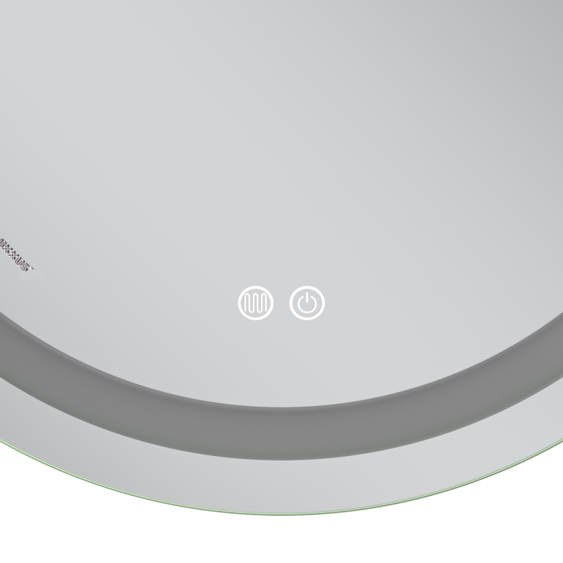 Зеркало Mixxus Premium ELLIPSE MV05-90x70-Reverse с Led Touch, Anti-fog, димером (3-6,5kK) (MP6644)