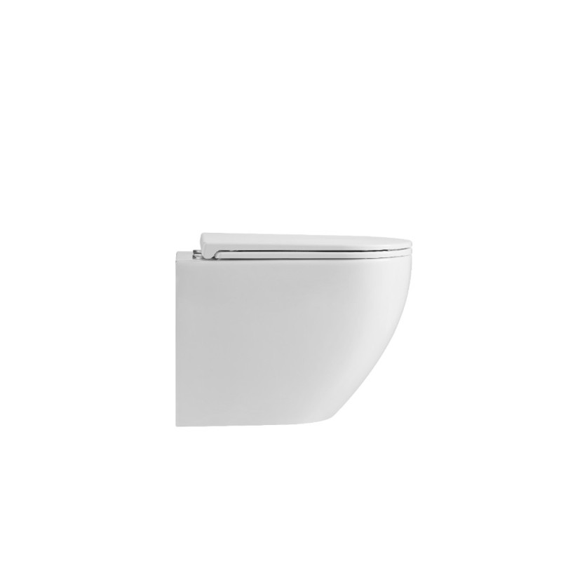 Унитаз подвесной Mixxus Premium Ellipse-0303-R 520x365x360mm, система смыва Rimless (MP6463)