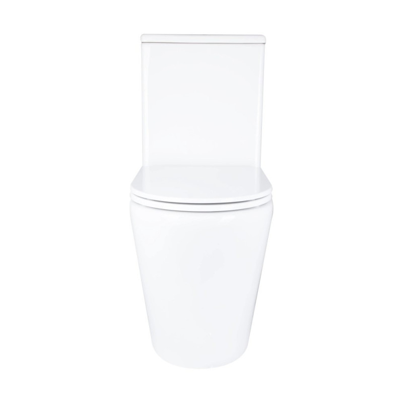 Унітаз-компакт Mixxus BEVEL-0405-R 605х370х800mm, система змиву RIMLESS (MI6728)