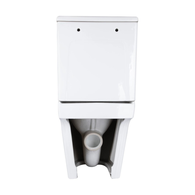 Унітаз-компакт Mixxus BEVEL-0405-R 605х370х800mm, система змиву RIMLESS (MI6728)