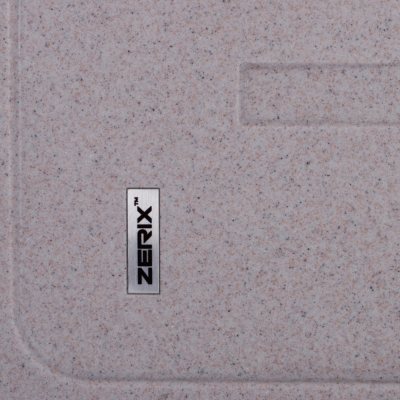 Мойка кухонная Zerix ZS-6243S-07 Мраморная (ZX4574)