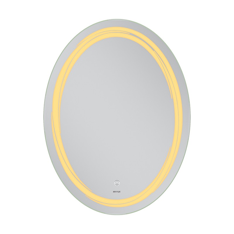 Зеркало Mixxus Premium WAVE MV04-60x80 с Led Touch, Anti-fog, димером (3-6,5kK) (MP6636)