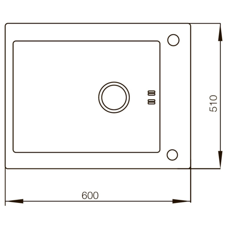 Мойка Mixxus MX(304)6051-200x1.2-HM-Glass (MX0573)