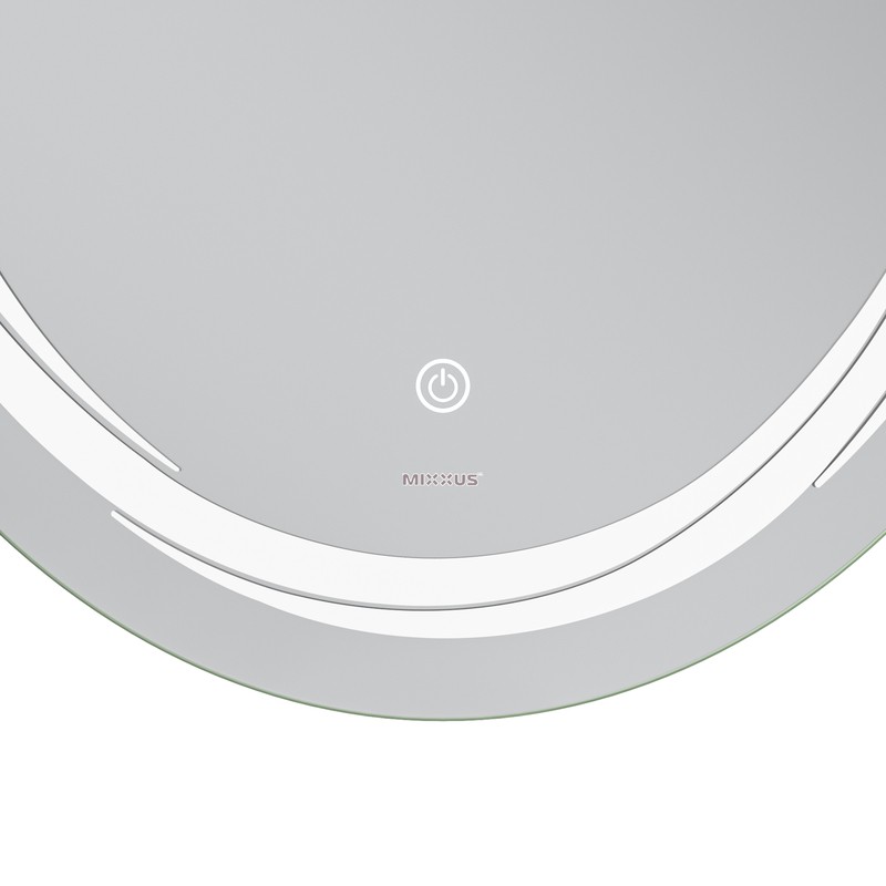Зеркало Mixxus Premium WAVE MV04-60x80 с Led Touch, Anti-fog, димером (3-6,5kK) (MP6636)