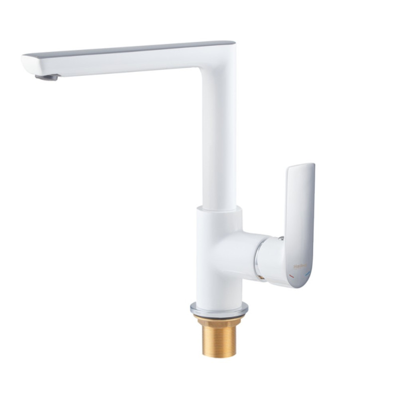 Смеситель для кухни HAIBA ALEX 018 WHITE-CHROME (HB9569)