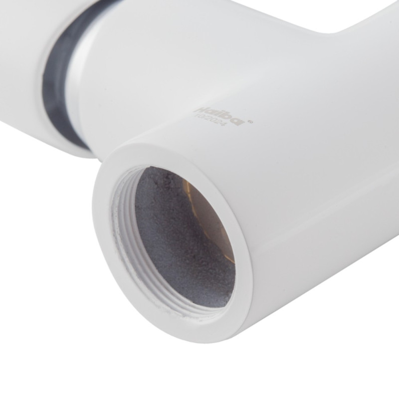 Смеситель для кухни HAIBA ALEX 018 WHITE-CHROME (HB9569)
