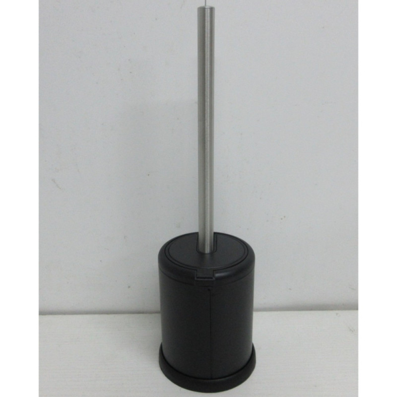 Йоржик для унітазу підлоговий Mixxus Topper-TB0201 Black колір чорний (MI7095)