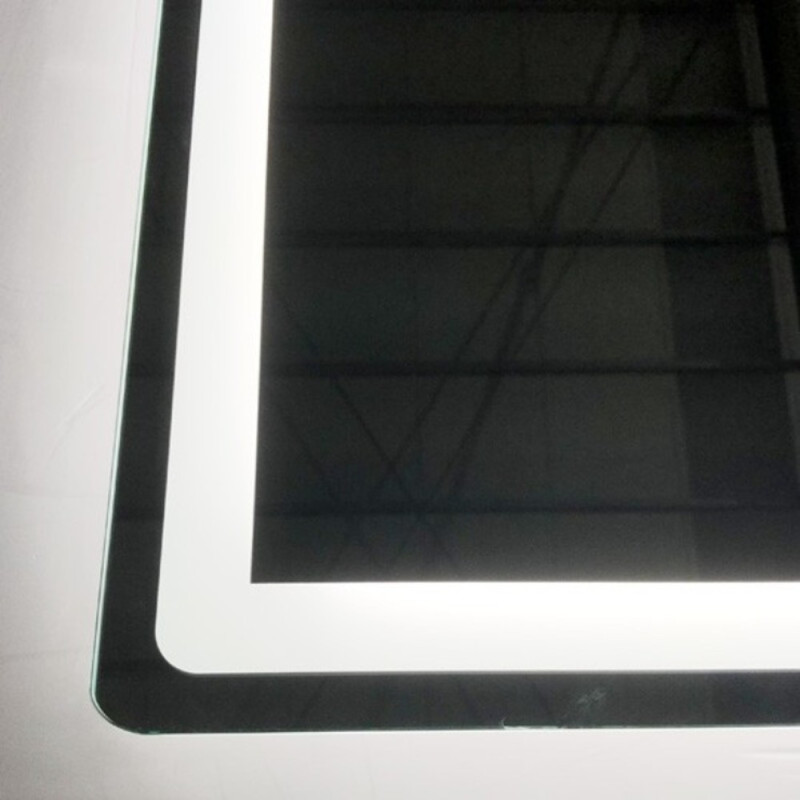 Дзеркало Zerix Mirra MR05-120x80 з LED Touch, Anti-fog, димером, регулятором яскравості (ZX6061)