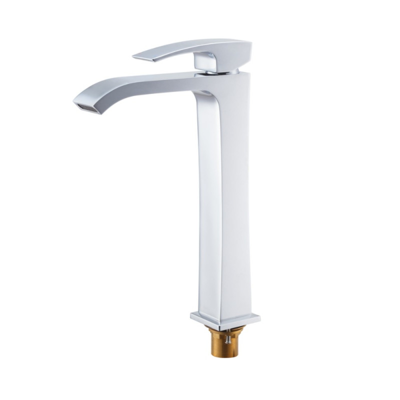 Смеситель для умывальника Koer KB-13007-01 высокий (Цвет хром) (KR3444)
