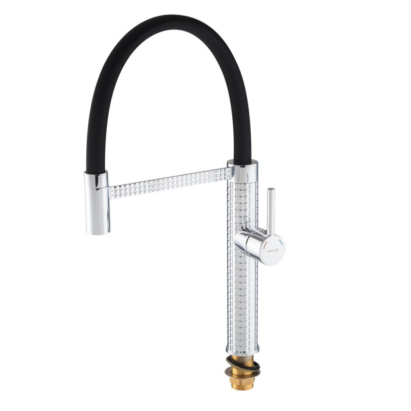 Змішувач для кухні Mixxus Premium Oliwer 017 REFL.BLACK (MI6965)